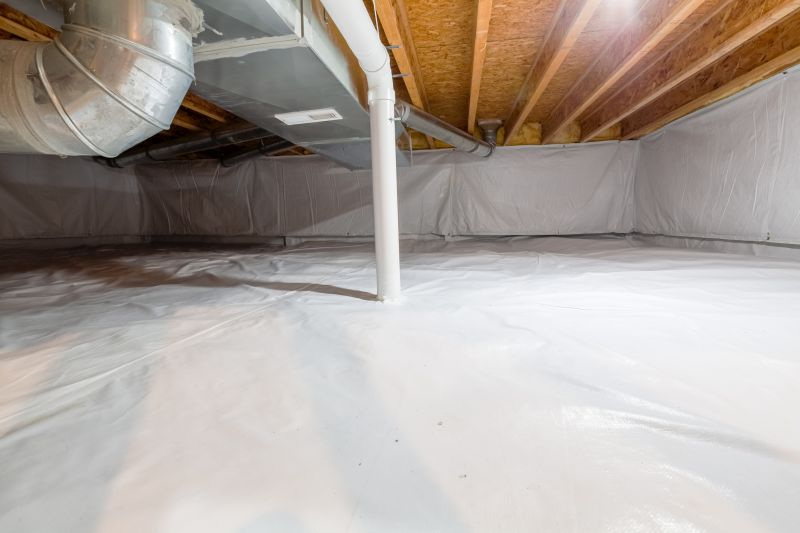 Insulation Installation in Crawlspace