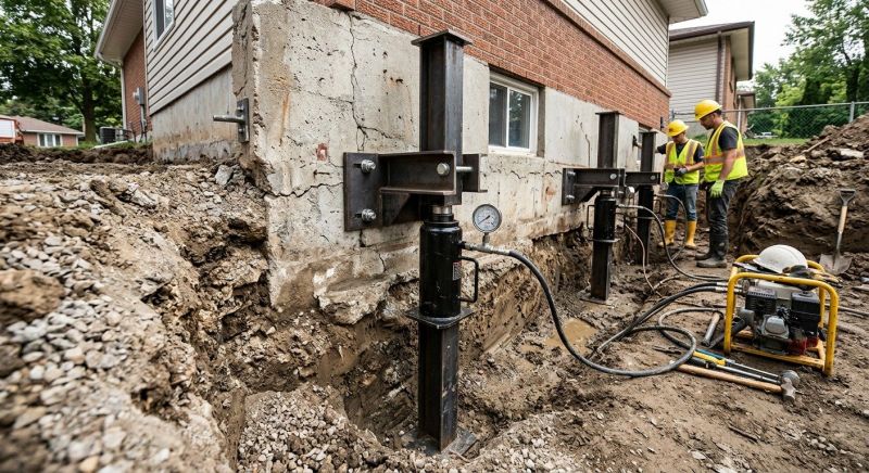 Sinking Foundation Lifting in Sarasota, FL